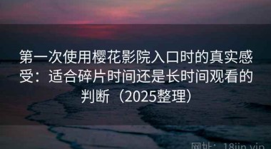 第一次使用樱花影院入口时的真实感受：适合碎片时间还是长时间观看的判断（2025整理）