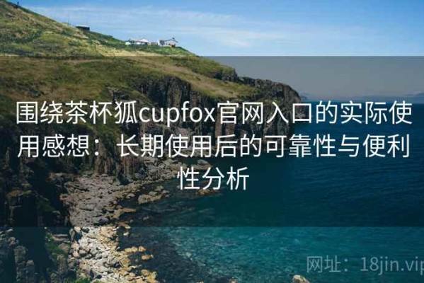 围绕茶杯狐cupfox官网入口的实际使用感想：长期使用后的可靠性与便利性分析