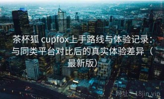 茶杯狐 cupfox上手路线与体验记录：与同类平台对比后的真实体验差异（最新版）