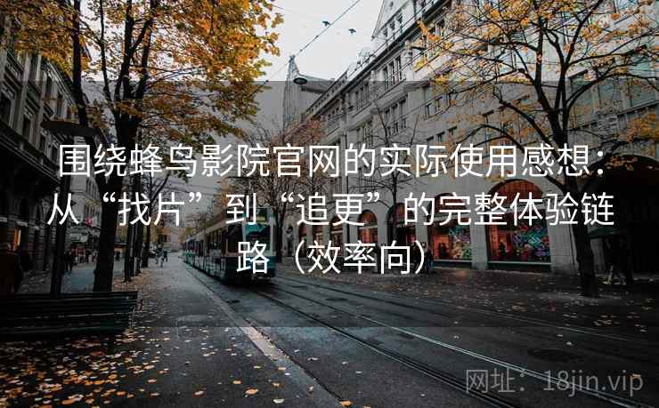 围绕蜂鸟影院官网的实际使用感想:从“找片”到“追更”的完整体验链路(效率向) 围绕蜂鸟影院官网的实际使用感想:从“找片”到“追更”的完整体验链路(效率向)